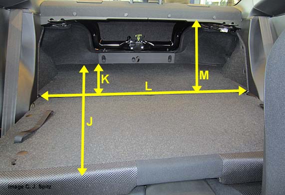 brz trunk with rear seat folded flat
