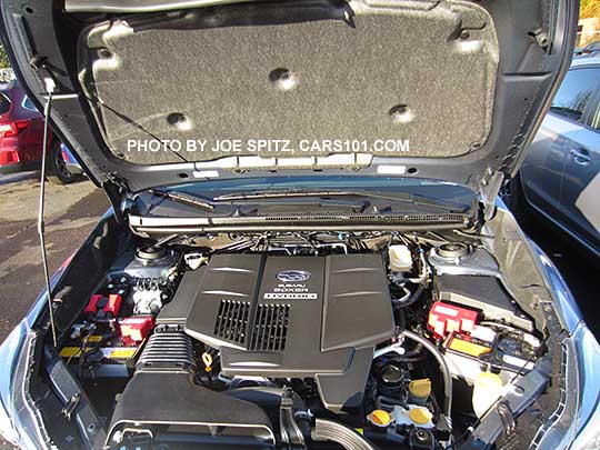 2016 Crosstrek Hybrid engine, engine cover, underhood insulator
