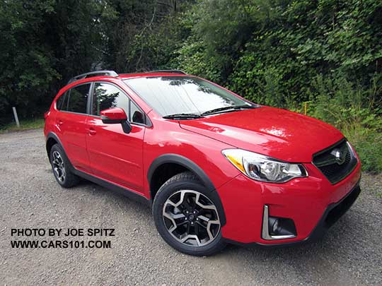 2016 Subaru Crosstrek Special Edition- only 1500 made, all pure red. June 2016