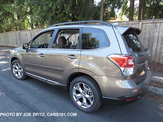 Sepia Bronze 2018 and 2017 Subaru Forester 2.5i
                  Touring with optional body colored side moldings