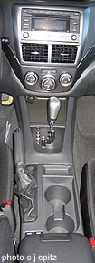 center console, gray