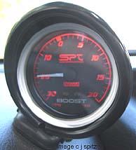 new SPT book guage fits 2008 and 2009 WRX
