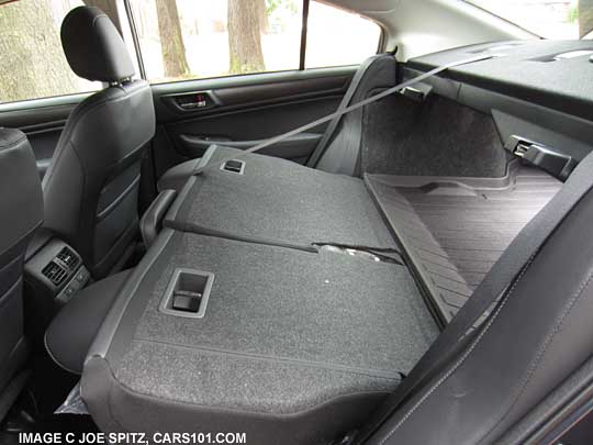 2015 Legacy with rear seats folded down