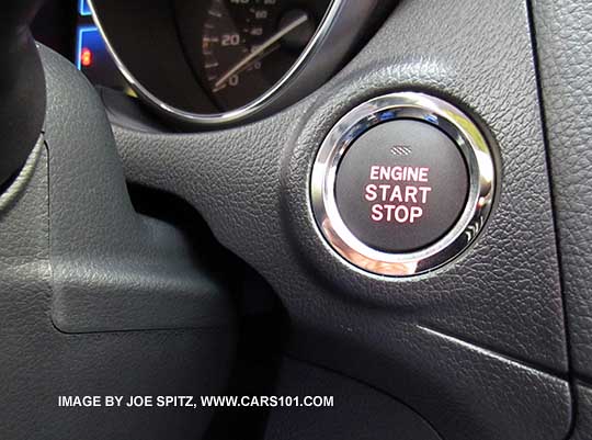 2015 Outback optional pushbutton start/stop button