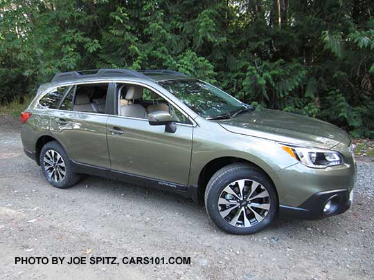 2017 Subaru Outback Wilderness Green Limited