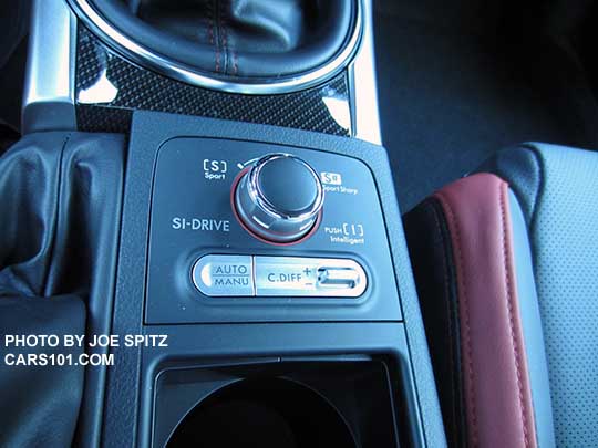 2017 and 2016 Subaru STI SI Drive and DCCD controller